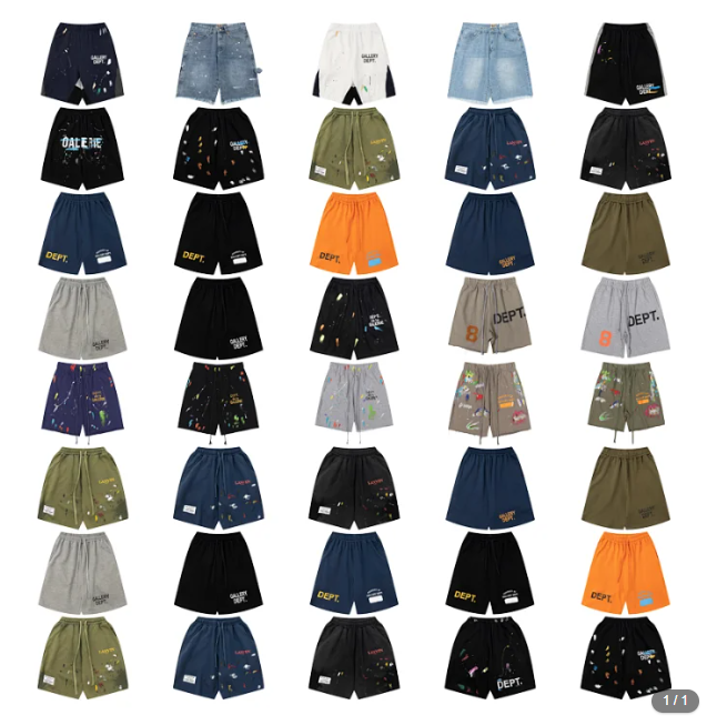 GALLERY DEPT shorts