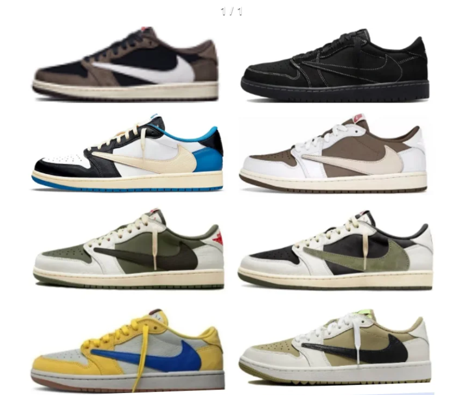 BF batch Jordan 1 Travis Scott
