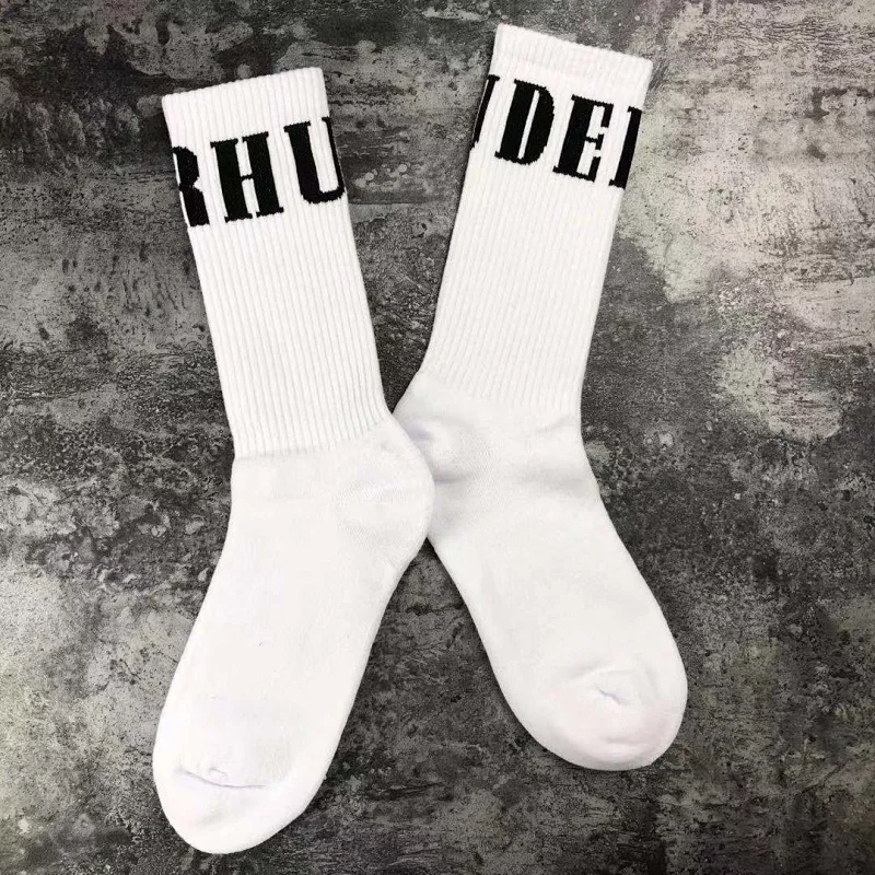 Rhude towel bottom socks