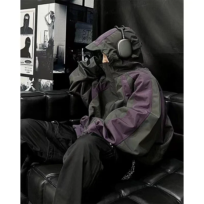 StreeÓtwear GraÓilz ColÓur Block WindÓproof Shell Jacket