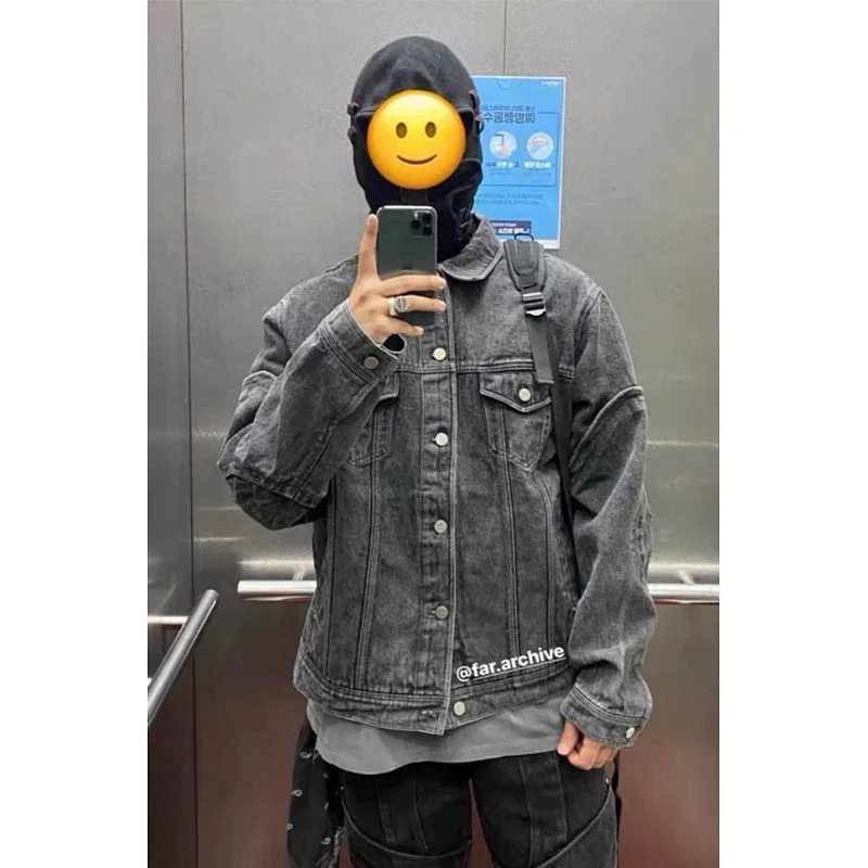 FIÓVE CÓM ReveÓrsible leopard print denim jacket