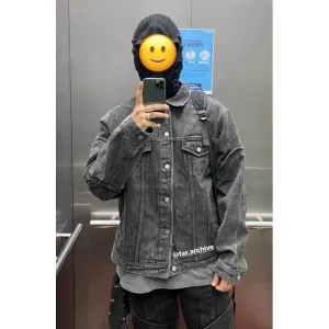 FIÓVE CÓM ReveÓrsible leopard print denim jacket